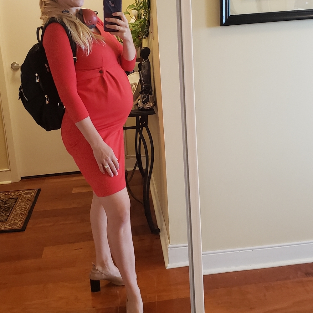 🌟 HOST PICK 🌟 Isabella Oliver Marlow Tab Dress